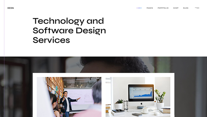 Deon - Technology and Software Company Theme