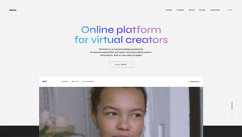 Deon - Technology and Software Company Theme