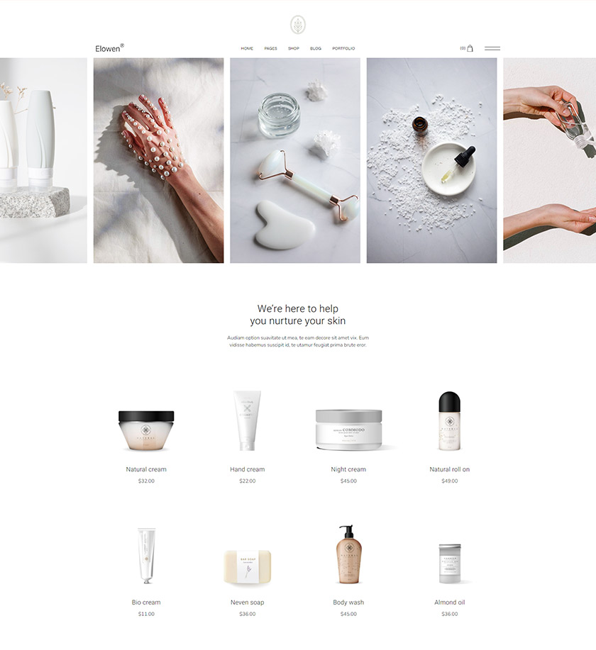 Elowen - Elegant eCommerce Theme