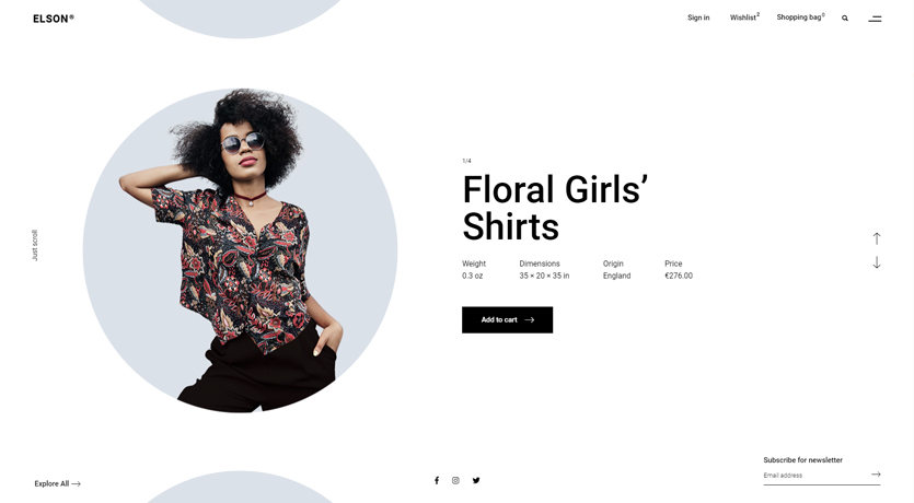 Elson - Modern Shop Theme