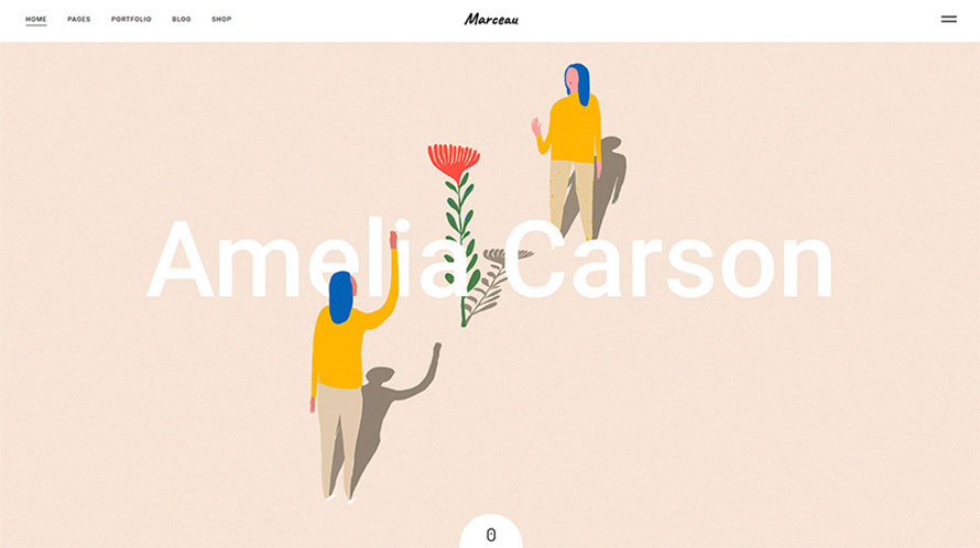 Marceau - Creative Portfolio Theme