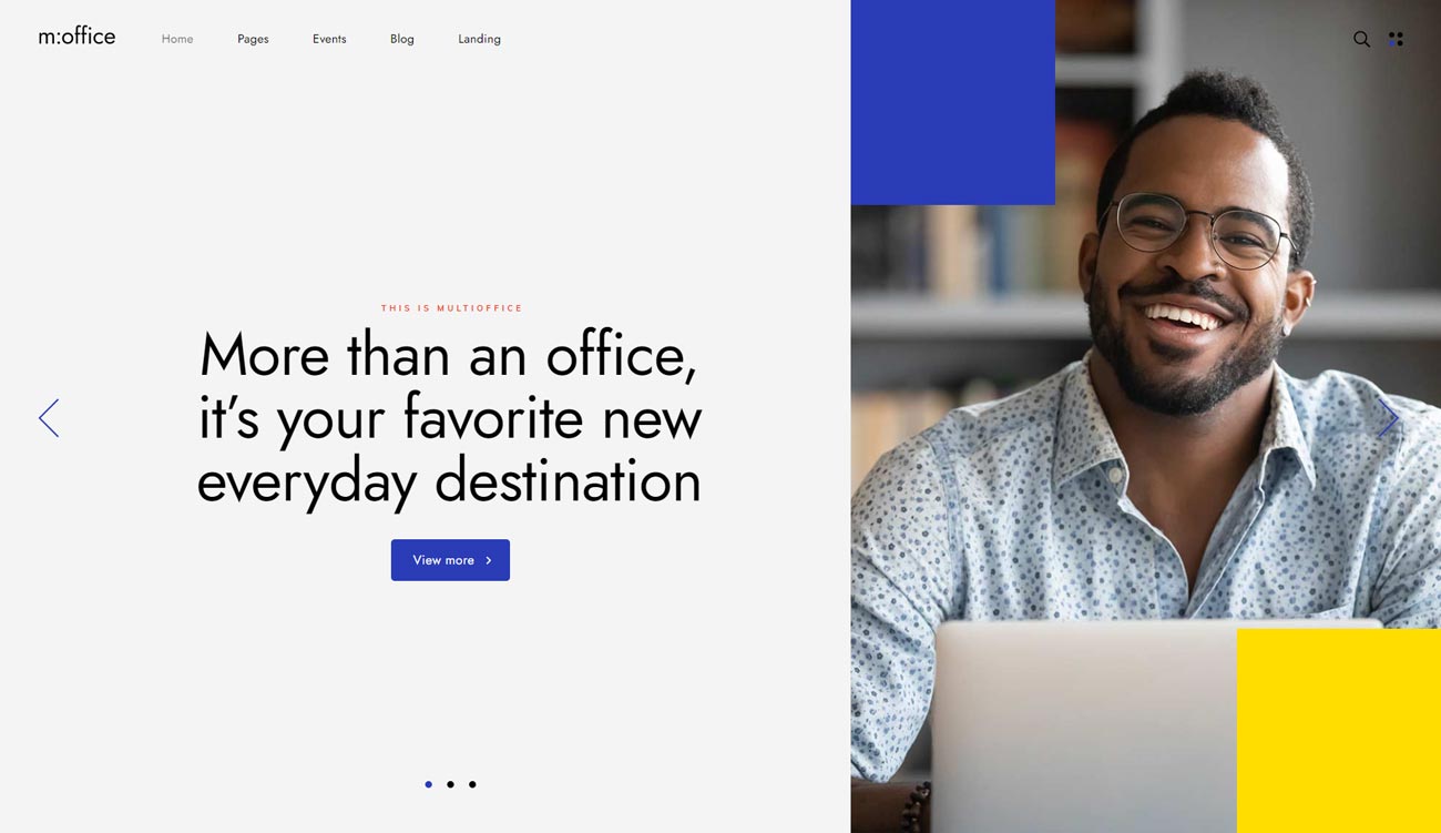 MultiOffice - Coworking Space Theme