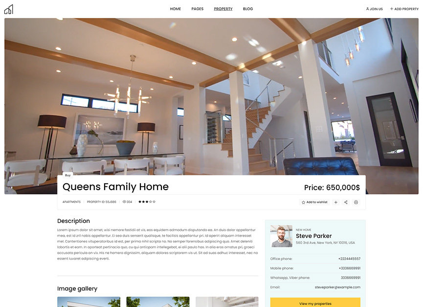 NewHome - Real Estate Theme