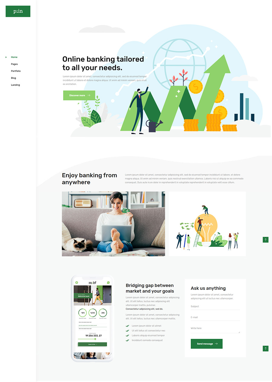 PrimeInvest - Finance and Consulting WordPress Theme