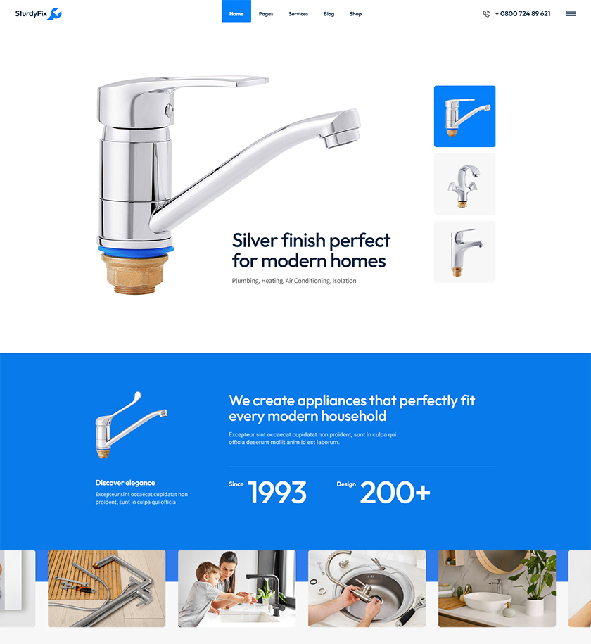 SturdyFix - Handyman and Maintenance Services Theme