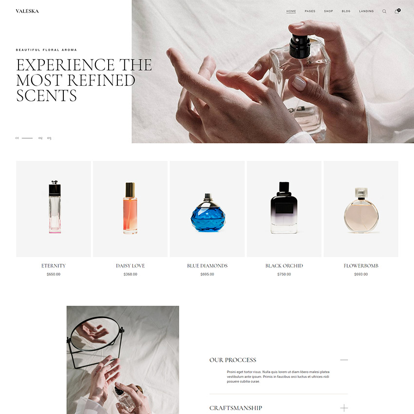 Valeska - Fashion eCommerce Theme