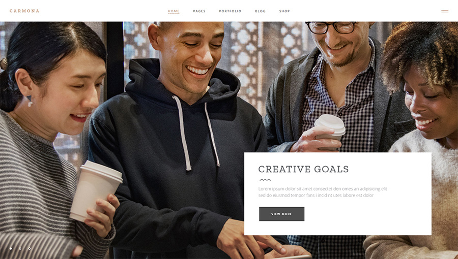 Carmona - Creative Multipurpose Theme