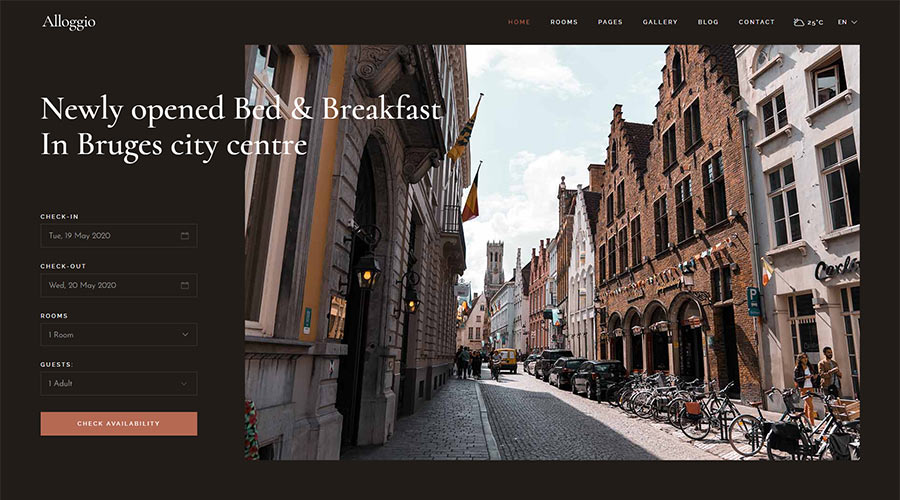 Alloggio - Hotel Booking Theme