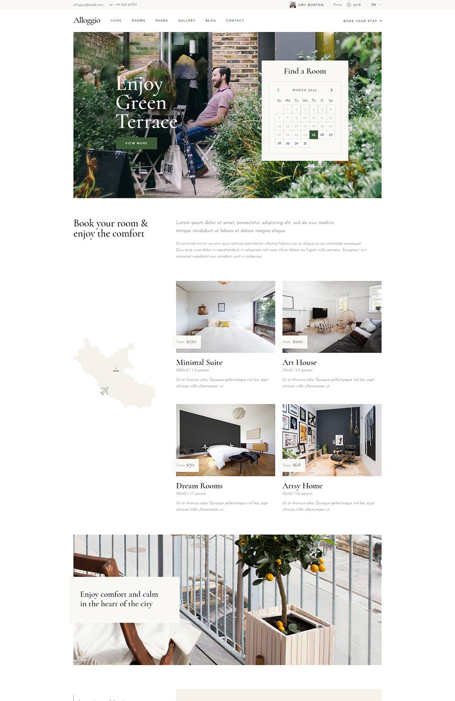 Alloggio - Hotel Booking Theme