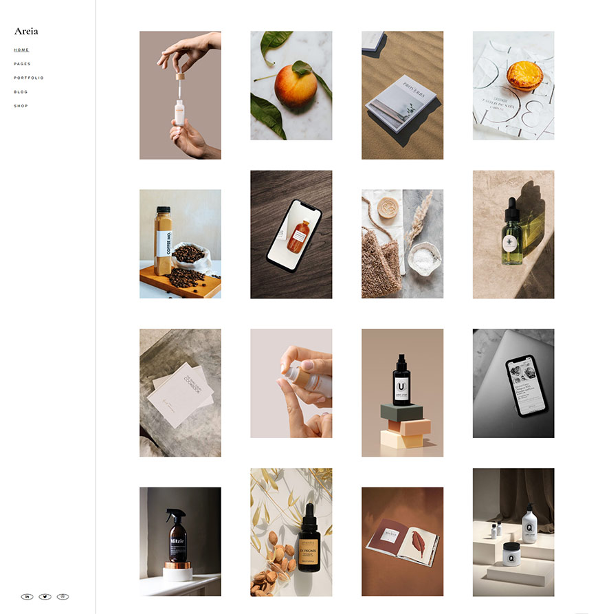 Areia - Portfolio and Agency Theme