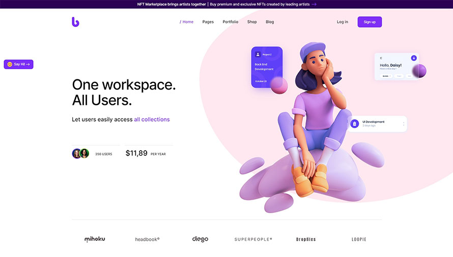 Becca - SaaS and Software Company Theme