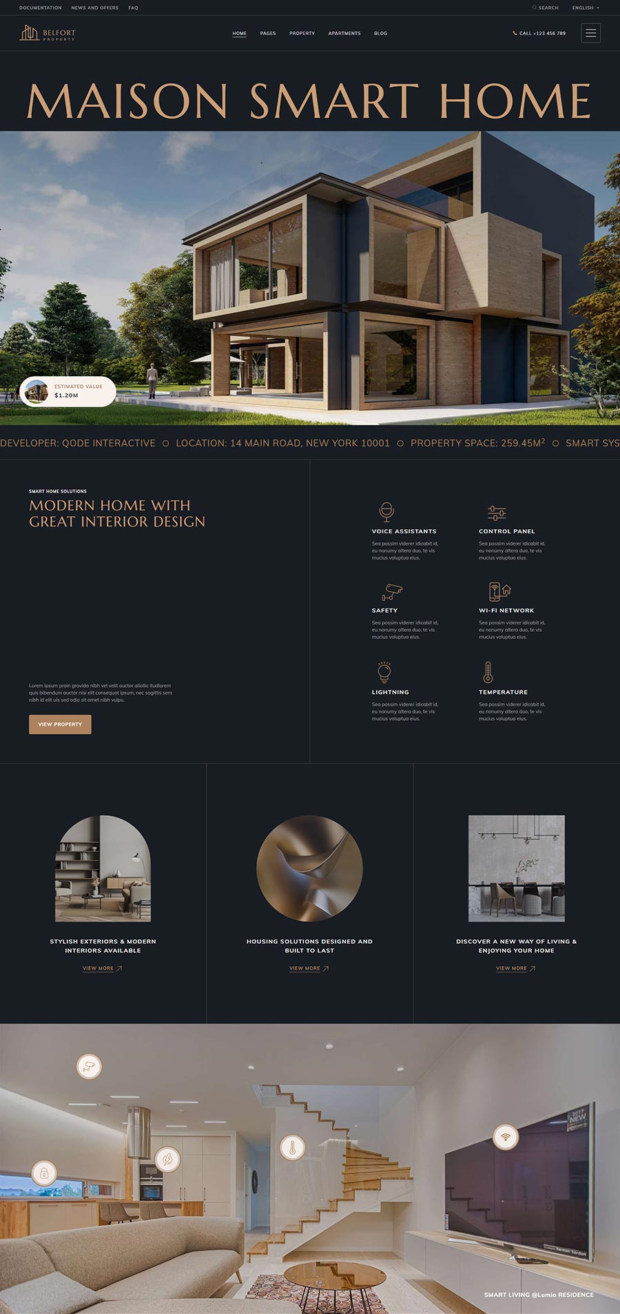 Belfort - Single Property and Apartment Theme