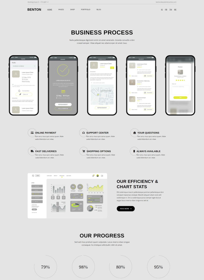 Benton - Digital Agency Theme