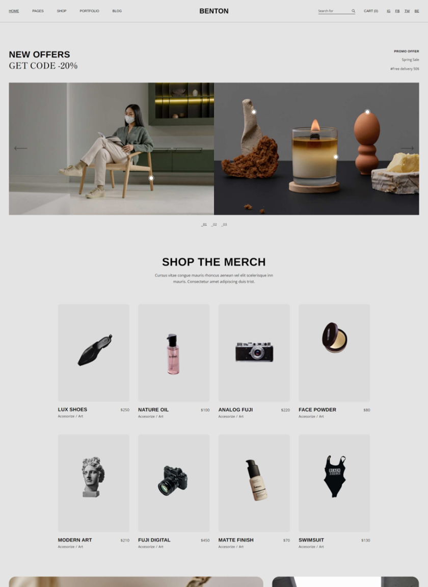 Benton - Digital Agency Theme