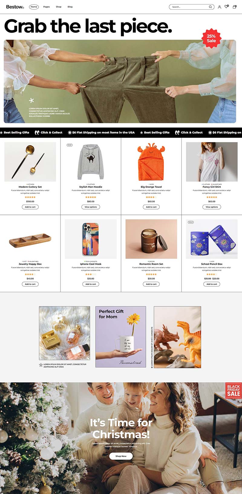 Bestow - Gift Shop eCommerce Theme