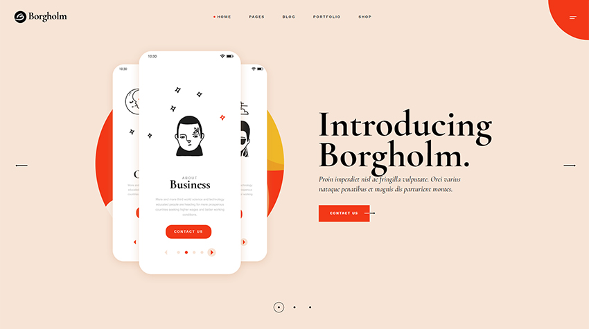 Borgholm - Marketing Agency Theme