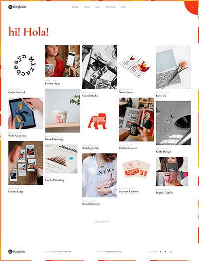 Borgholm - Marketing Agency Theme