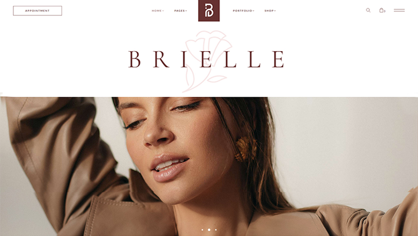 Brielle - Beauty Salon and Cosmetics Theme