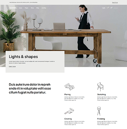 Chaises - Furniture WooCommerce WordPress Theme