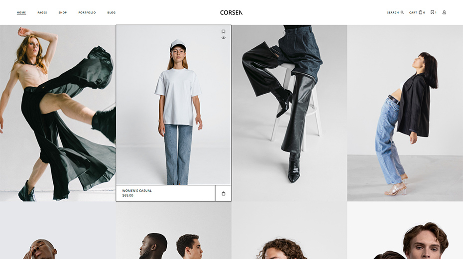 Corsen - Fashion and Clothing Store Theme