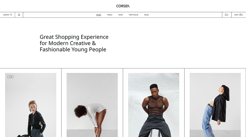 Corsen - Fashion and Clothing Store Theme