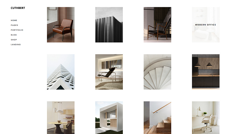 Cuthbert - Interior Design and Furniture Theme