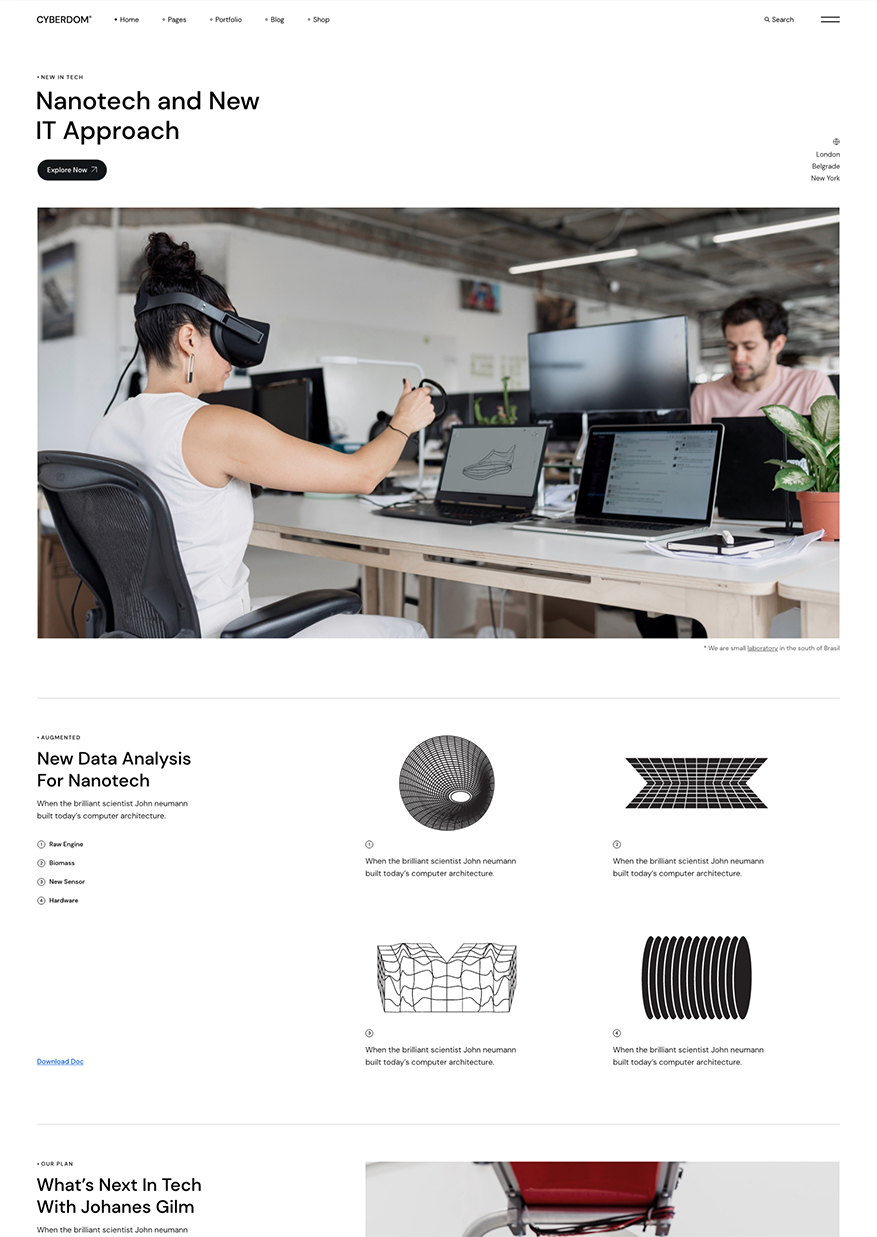 Cyberdom - Technology and Software Company Theme