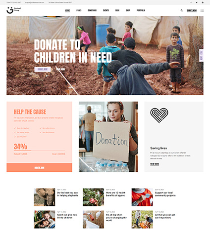 DoGood - Charity & Nonprofit Theme