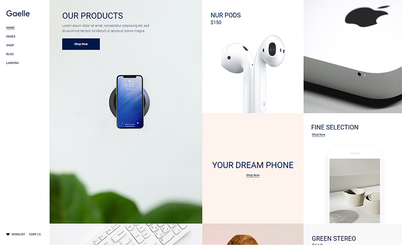 Gaelle - Elementor eCommerce Theme