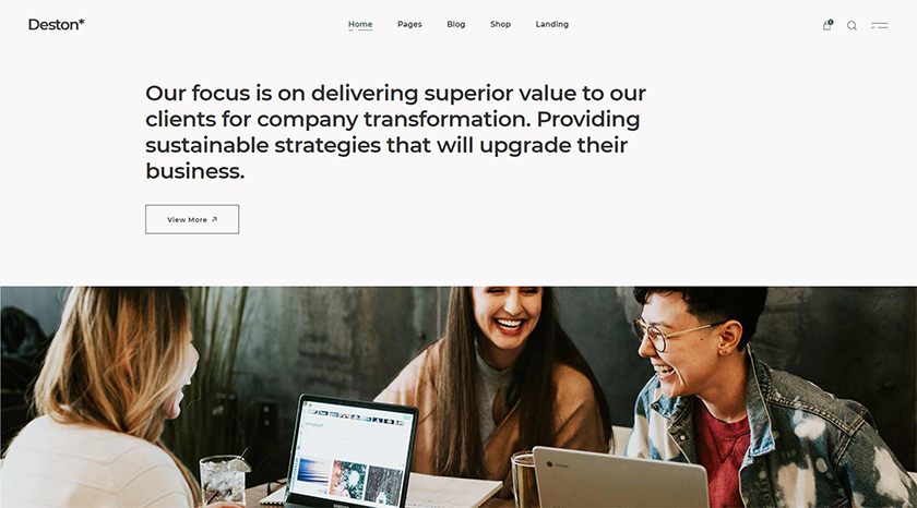 Deston - Corporate Business Theme