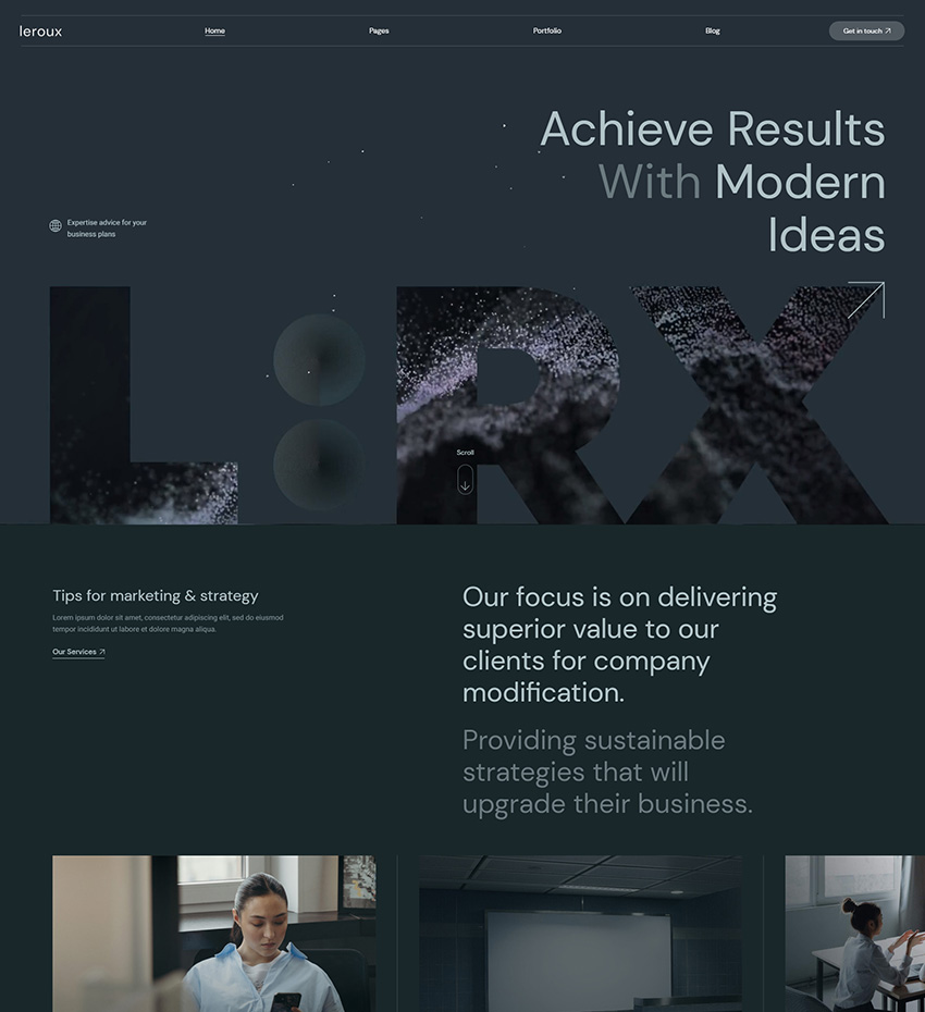 Alicia - Elementor Portfolio Theme