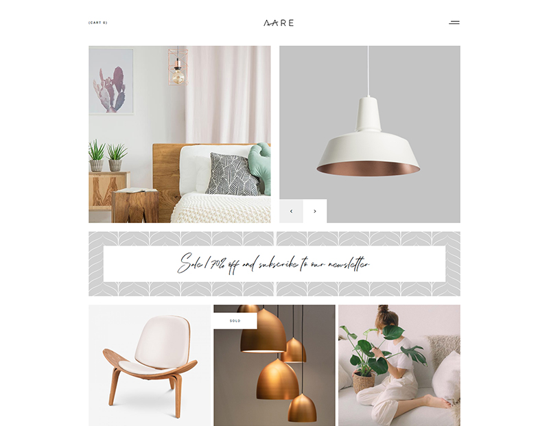 Aare - Furniture Store WordPress Theme