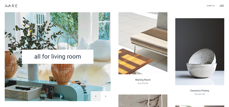 Aare - Furniture Store WordPress Theme