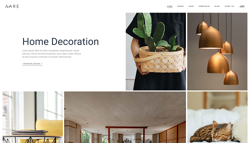 Aare - Furniture Store WordPress Theme