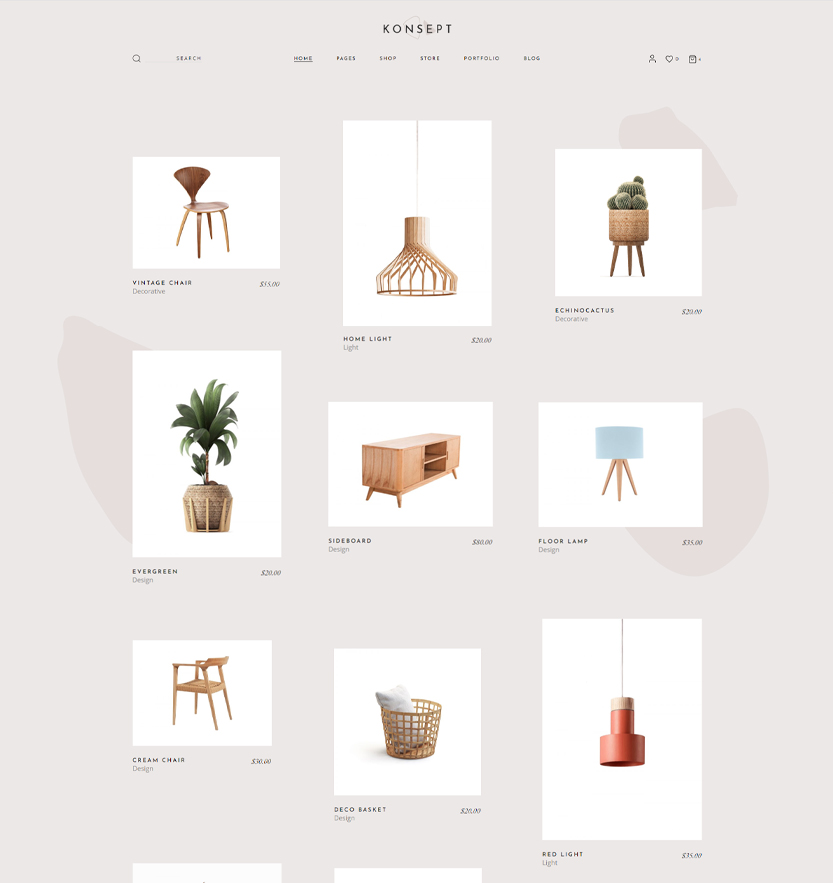 Konsept - Furniture Store Theme