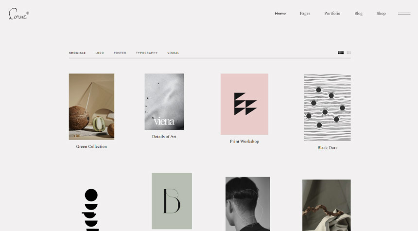 Lorne - Creative Portfolio Theme