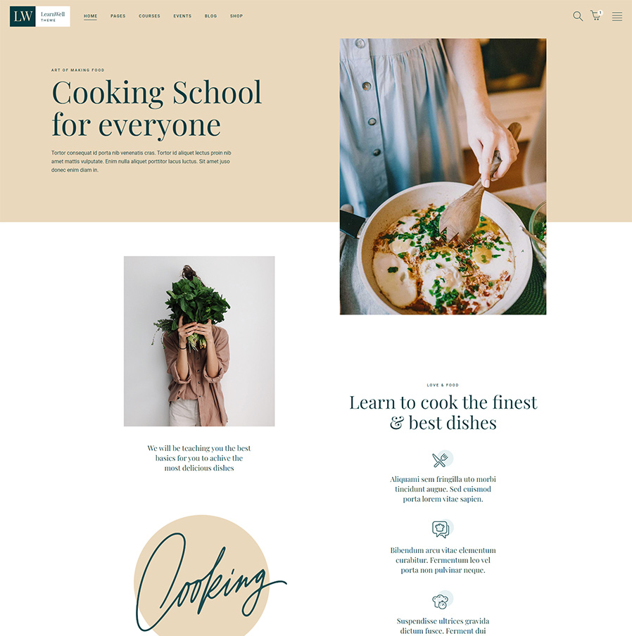 LearnWell - Education WordPress Theme