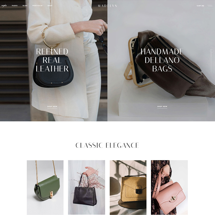 Madelyn - Elegant Creative Theme