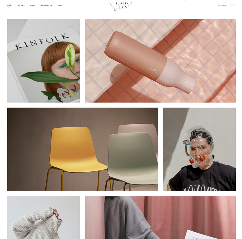 Madelyn - Elegant Creative Theme