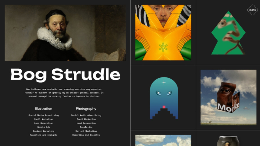 Donde - Artist Portfolio Theme