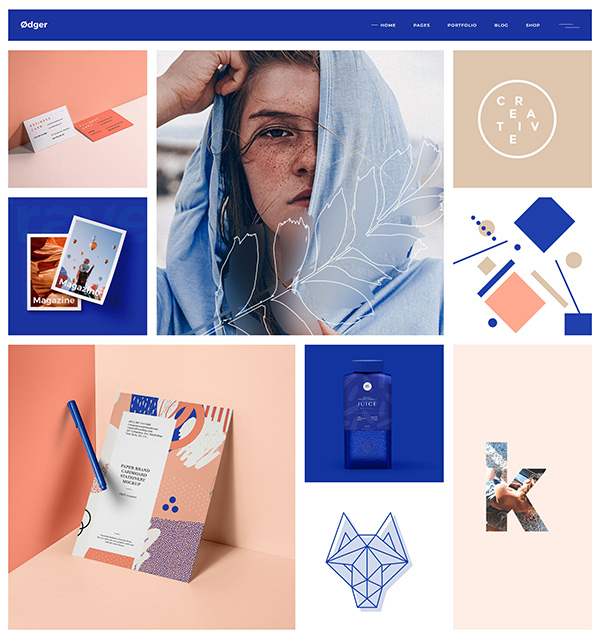 Ødger - Creative Portfolio Theme