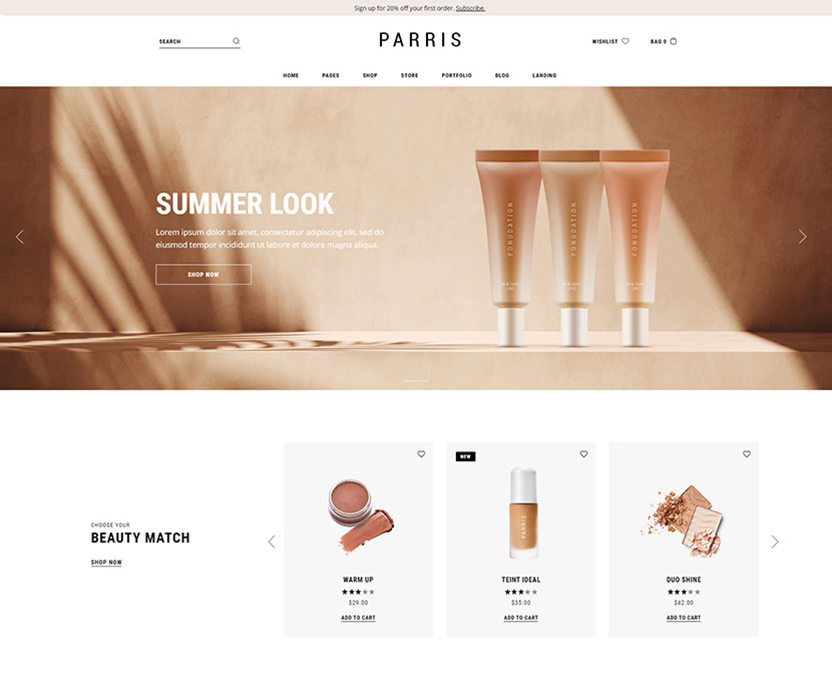 Parris - Beauty and Makeup Shop