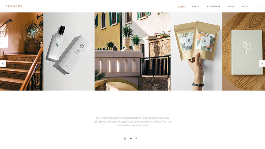 Carmona - Creative Multipurpose Theme