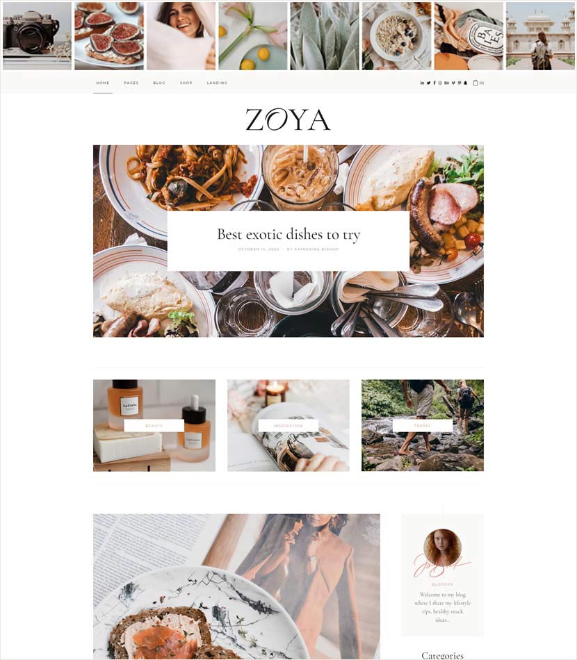 Zoya - Lifestyle Blog